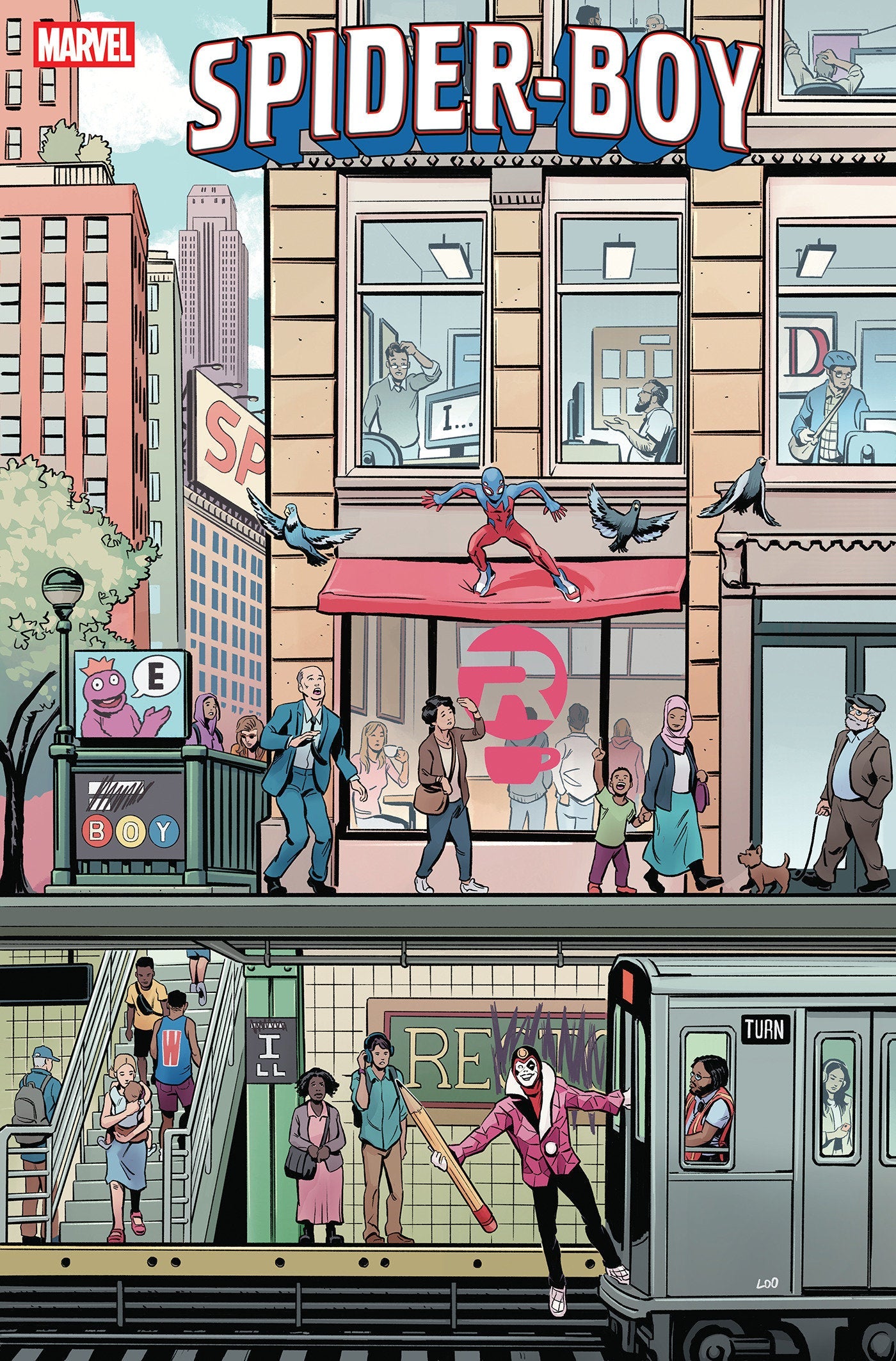 Spider-Boy #20 Jason Loo Puzzle Variant