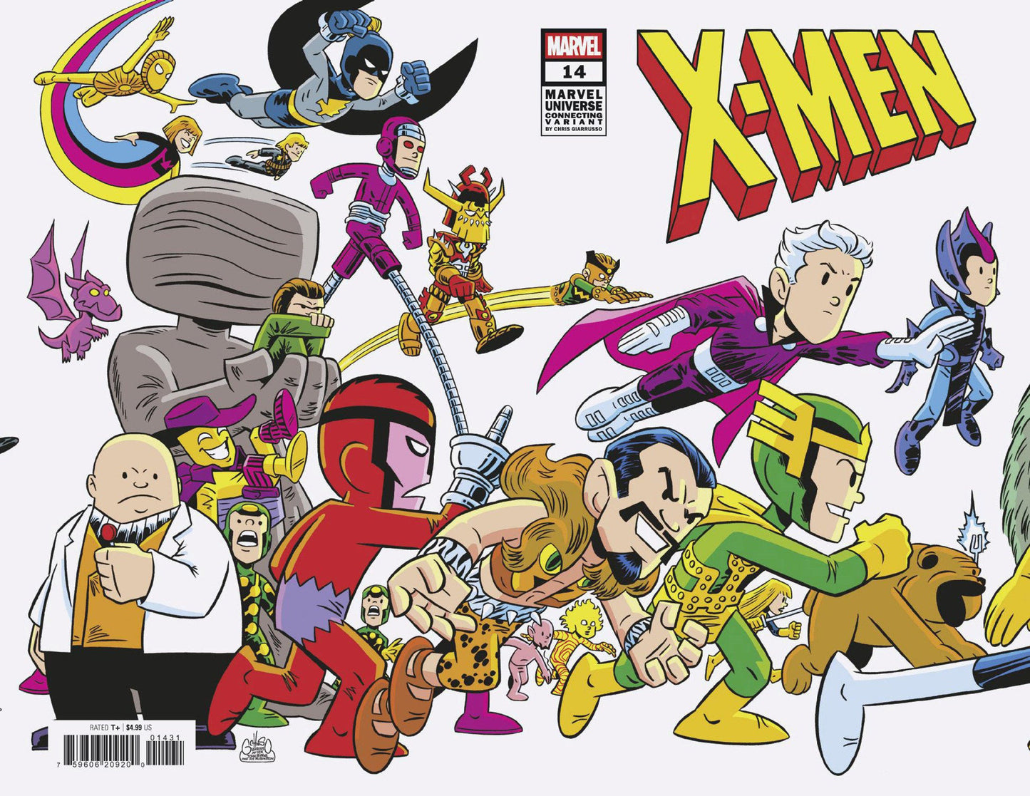 X-Men #14 Chris Giarrusso Marvel Universe Connecting Wrap Variant G