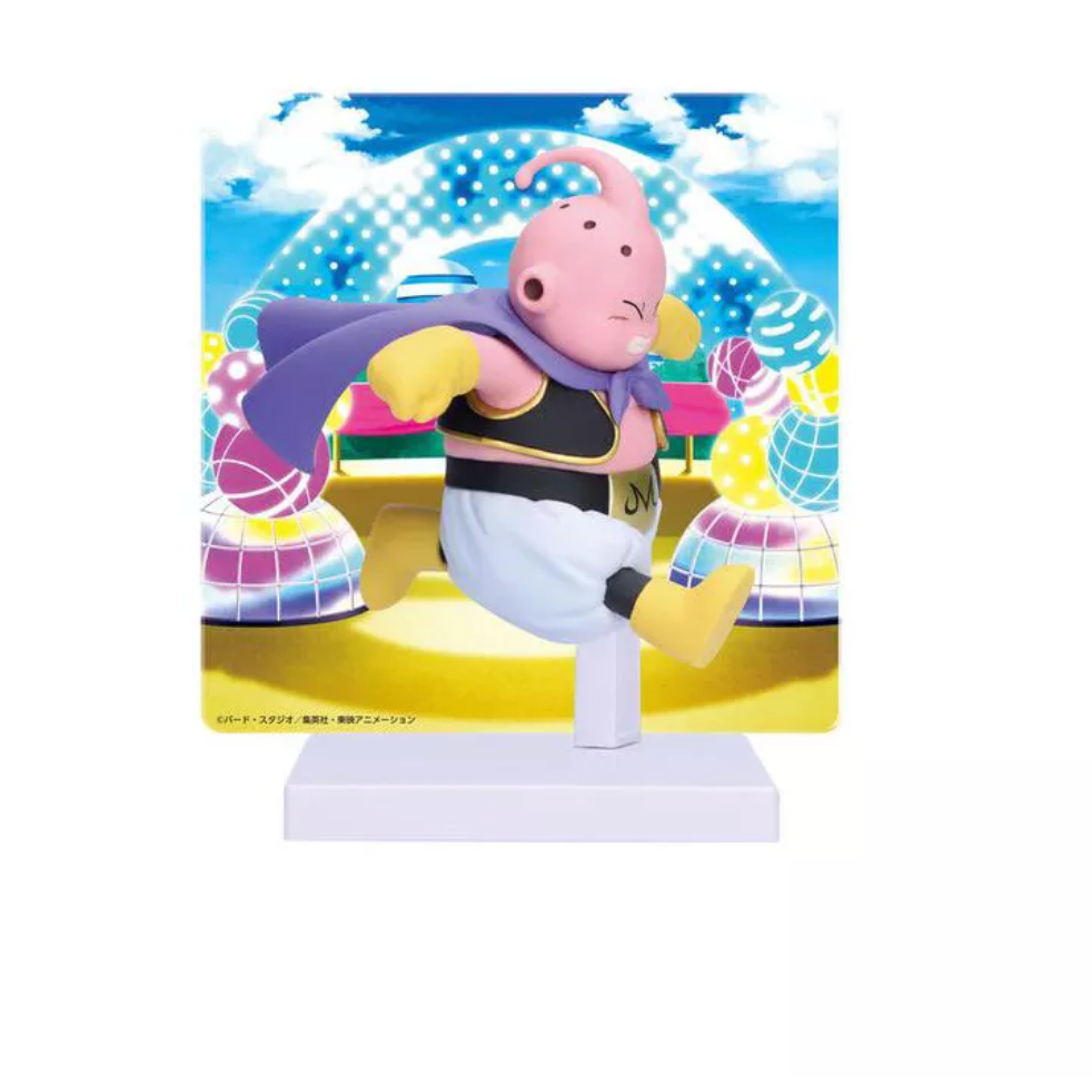 Dragon Ball Daima Majin Buu with Panel Statue