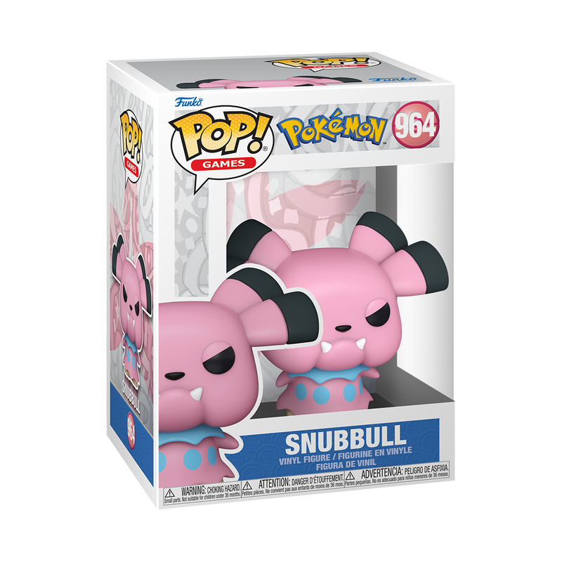 Pokemon Snubbull Funko Pop! Games #964