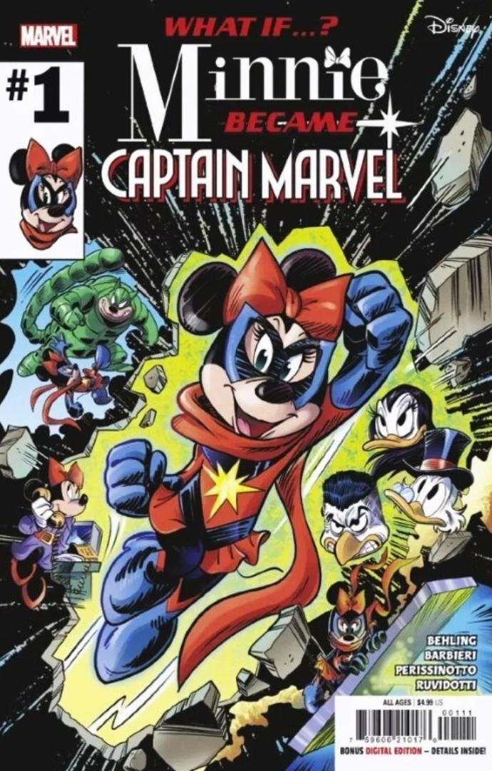 Marvel & Disney: What If...? Minnie Became Captain Marvel (2025) #1