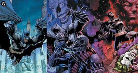 Batman #158 Cover J Jim Lee & Scott Williams Connecting Gatefold Card Stock Variant
