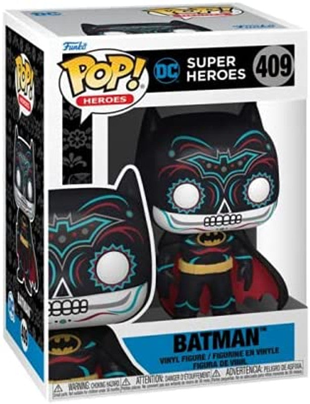 Pop Heroes Dia De Los DC Batman Vinyl Figure