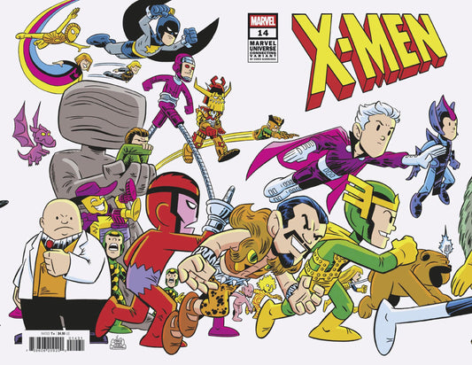X-Men #14 Chris Giarrusso Marvel Universe Connecting Wrap Variant G