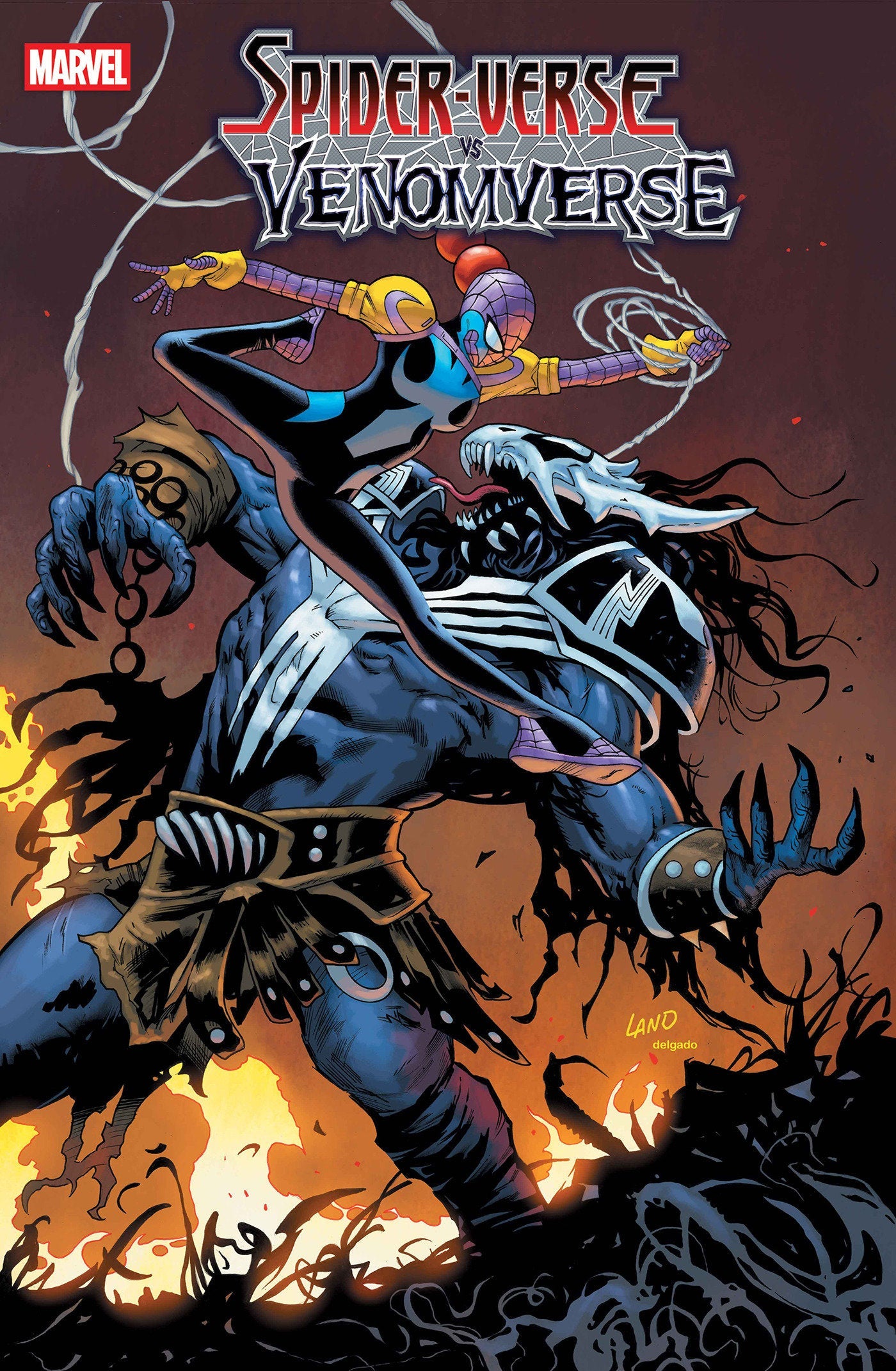 Spider-Verse vs. Venomverse #1 Greg Land Variant