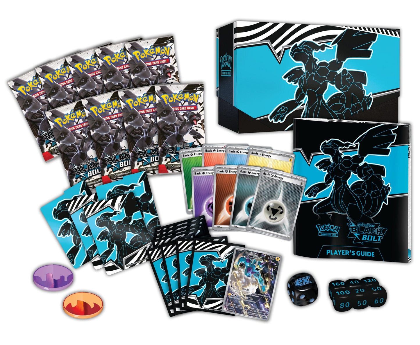 Pokémon Elite trainer box SET - S/V: Black Blot & White Flare