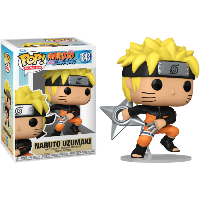 Naruto Shippuden Naruto Uzumaki with Kunai Funko Pop! #1843