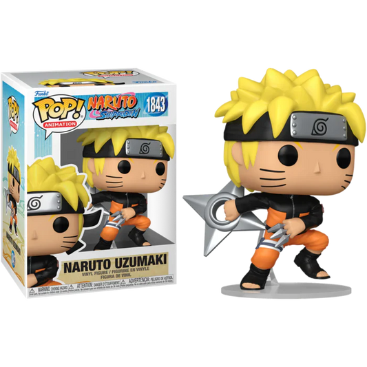 Naruto Shippuden Naruto Uzumaki with Kunai Funko Pop! #1843