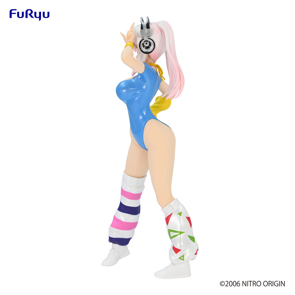 Super Sonico - Super Sonico 80's Blue Outfit Figure