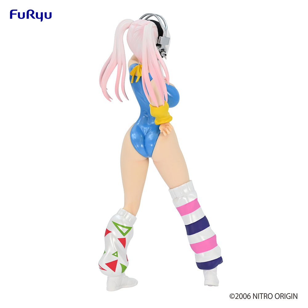 Super Sonico - Super Sonico 80's Blue Outfit Figure