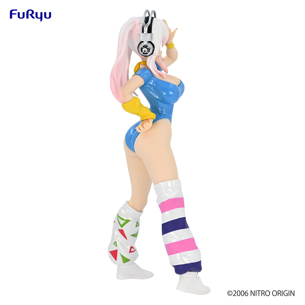 Super Sonico - Super Sonico 80's Blue Outfit Figure