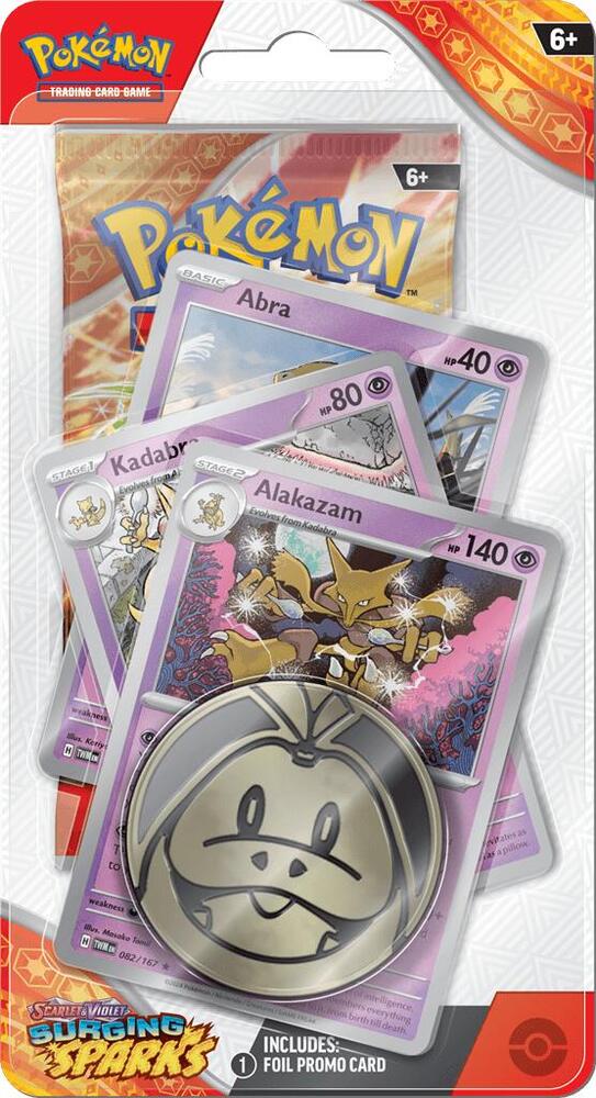 Surging Sparks Premium Blister [Alakazam] - SV08: Surging Sparks