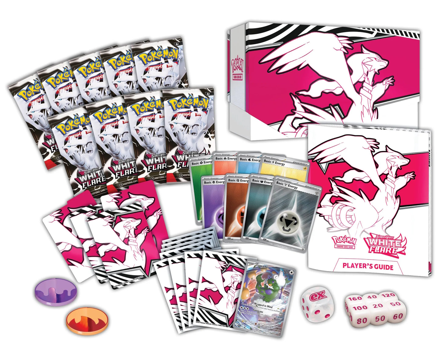 Pokémon Elite trainer box SET - S/V: Black Blot & White Flare