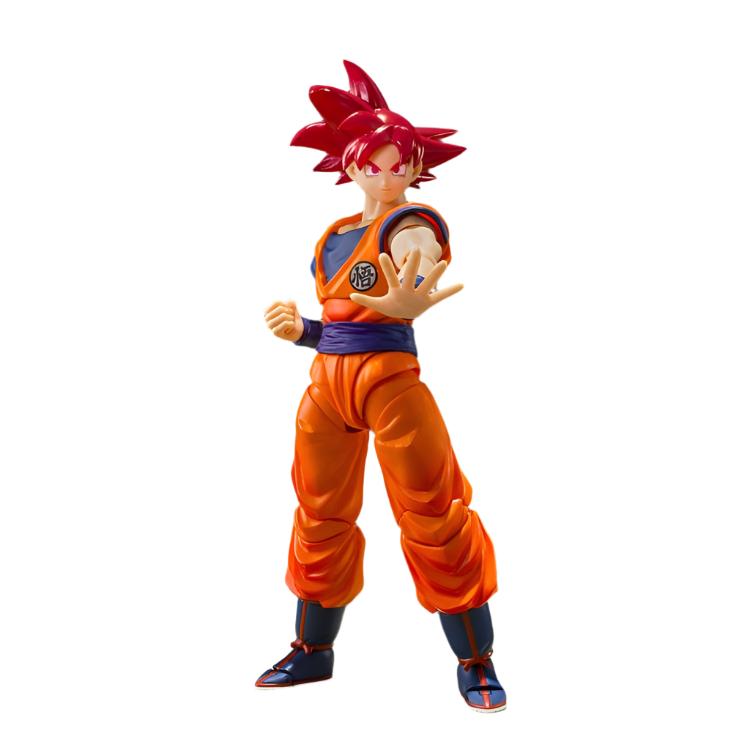 Super Saiyan God Goku Dragon Ball SH Figuarts Figure