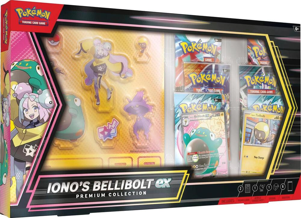 Iono’s Bellibolt ex Premium Collection - Miscellaneous Cards & Products