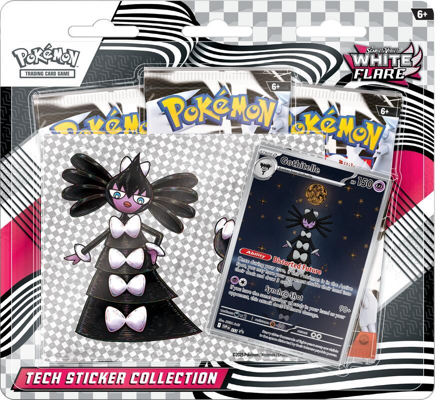 Pokémon TCG: Scarlet & Violet—White Flare Tech Sticker Collection
